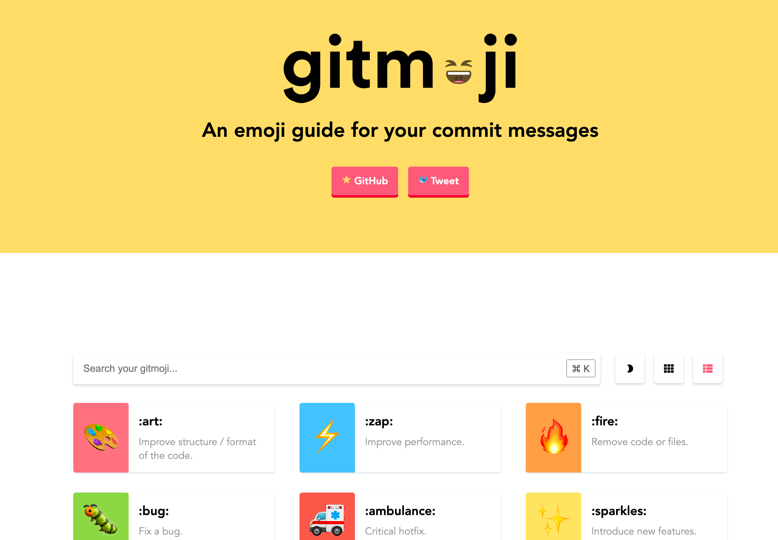 Gitmoji Commit Message 使用教程