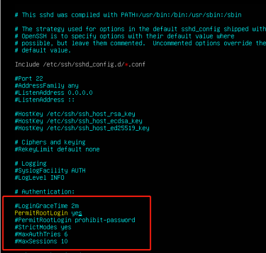sshd_config截图加载失败