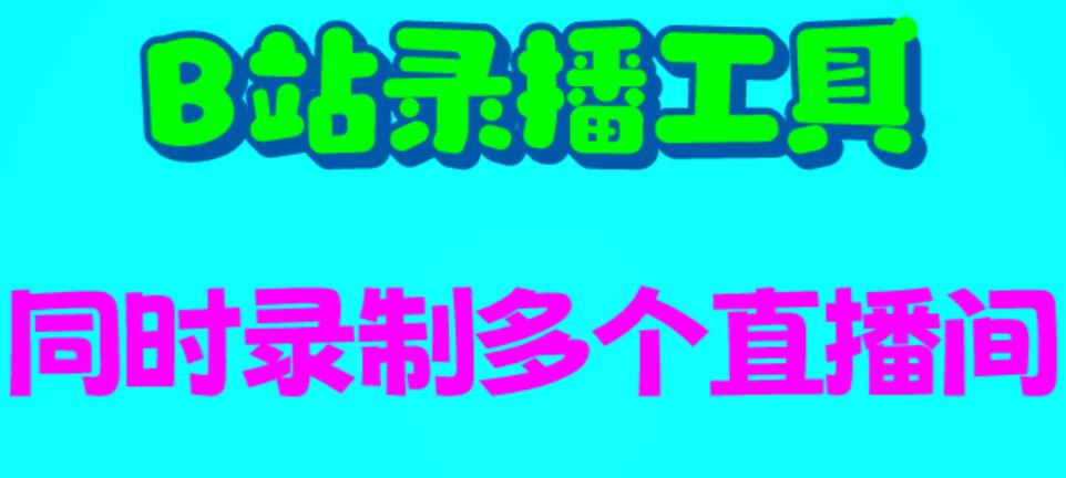 B站录播工具，支持同时录制多个直播间【录制脚本+使用教程】一点库资源-致力于各大收费VIP教程和网赚项目分享一点库资源