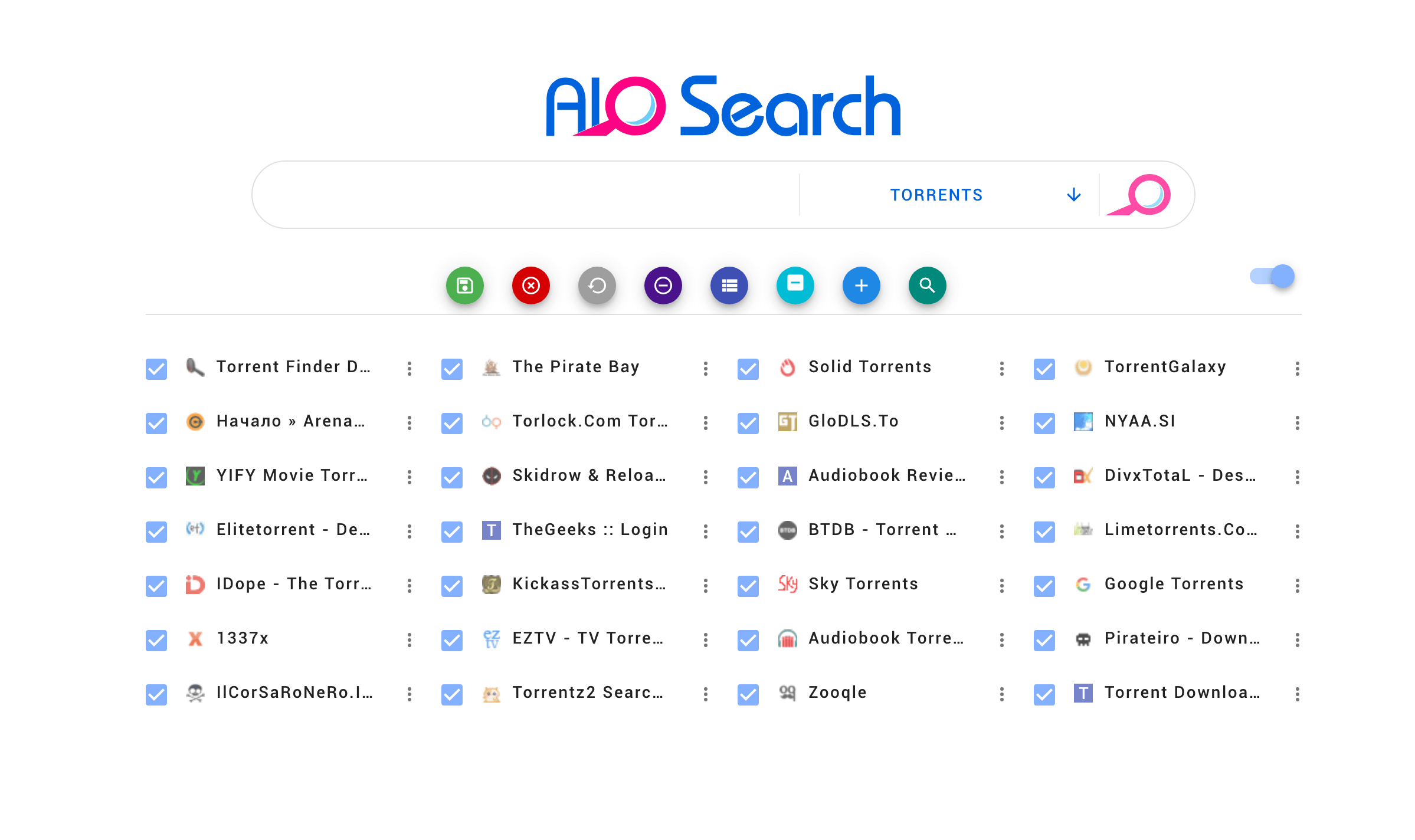 AIO Search 磁力搜索引擎
