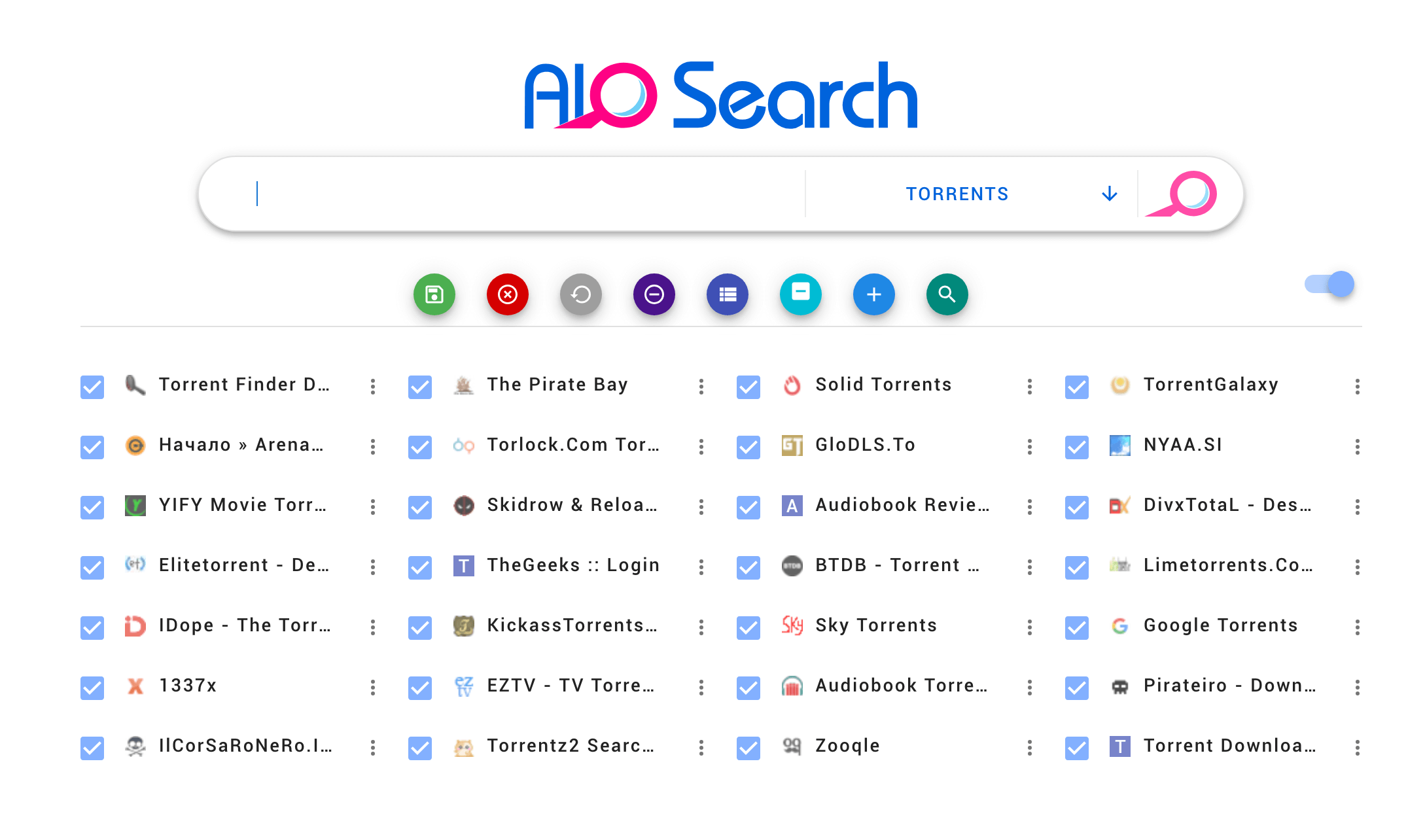 AIO Search：多合一元搜索引擎