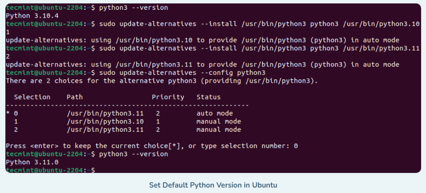 如何在 Ubuntu 中安装最新的 Python 版本