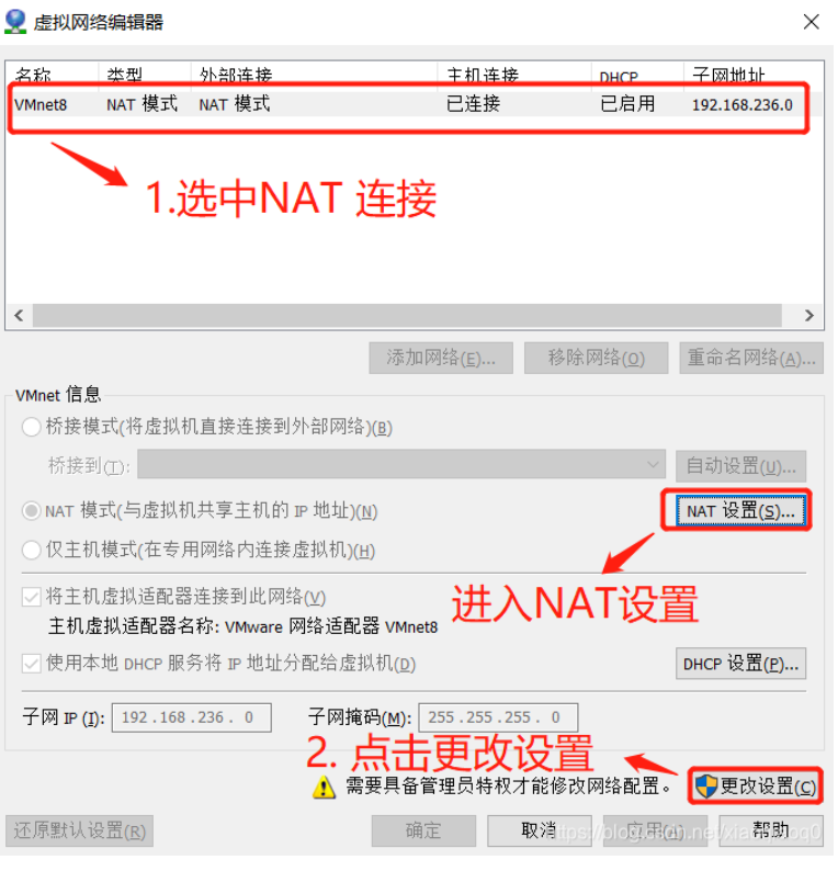 NAT 配置