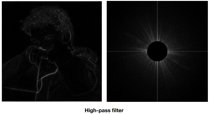 Filter Out Low Frequencies (Edges)