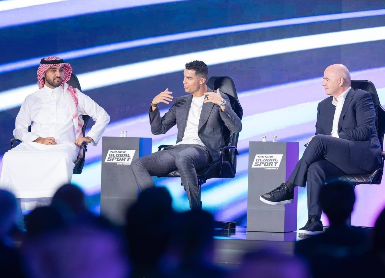 Crowe meets Saudi Crown Prince Salman Jr, attends event to help Saudi Arabia host gaming World Cup