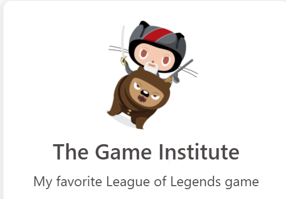 The Game Institute游戏研究社