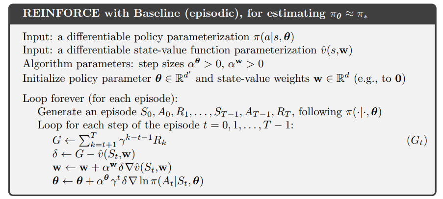 REINFORCE_baseline