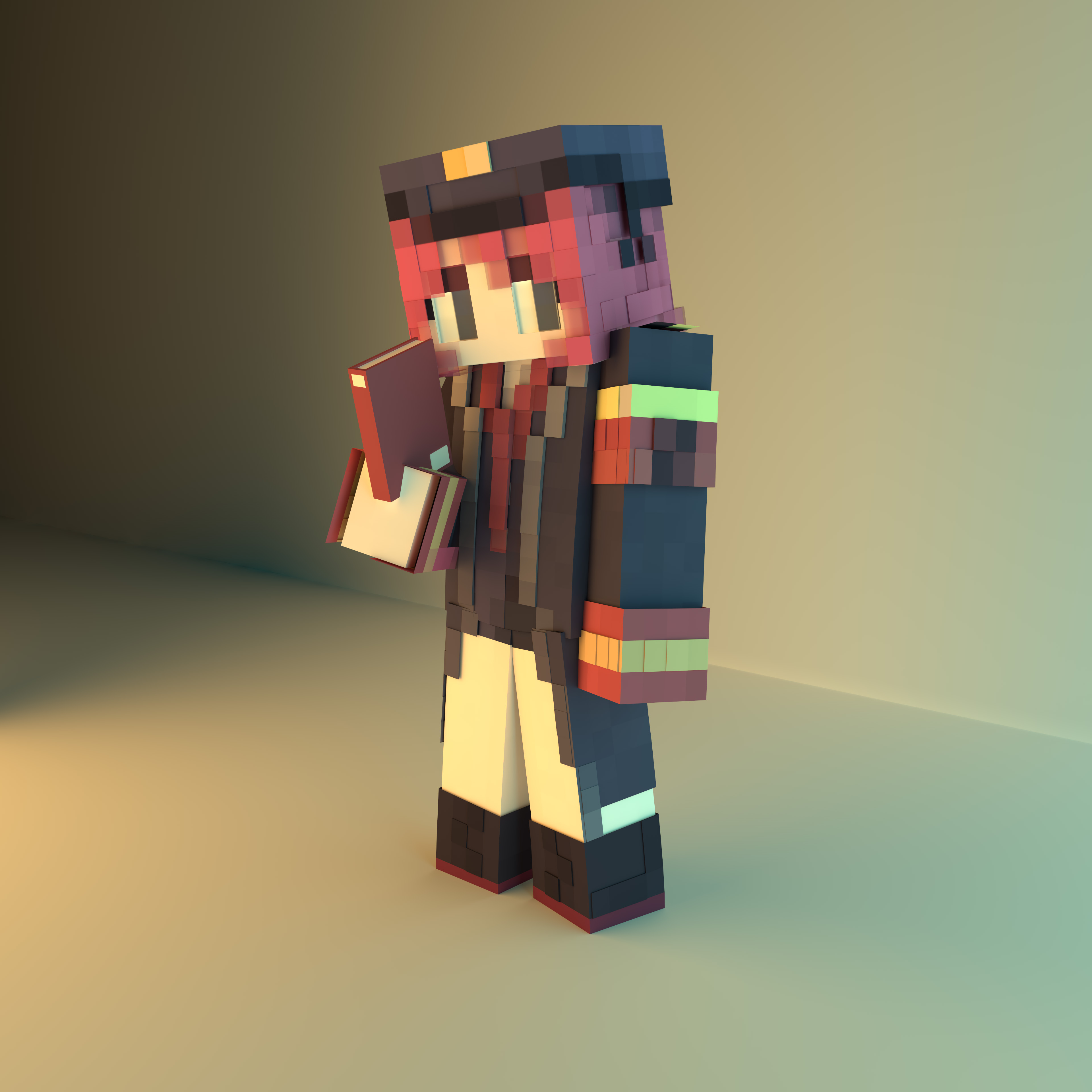 Natsume Iroha - From the game Blue Archive Minecraft Skin