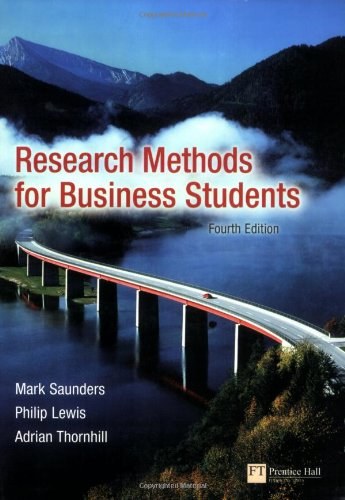 Research Methods for Business Student