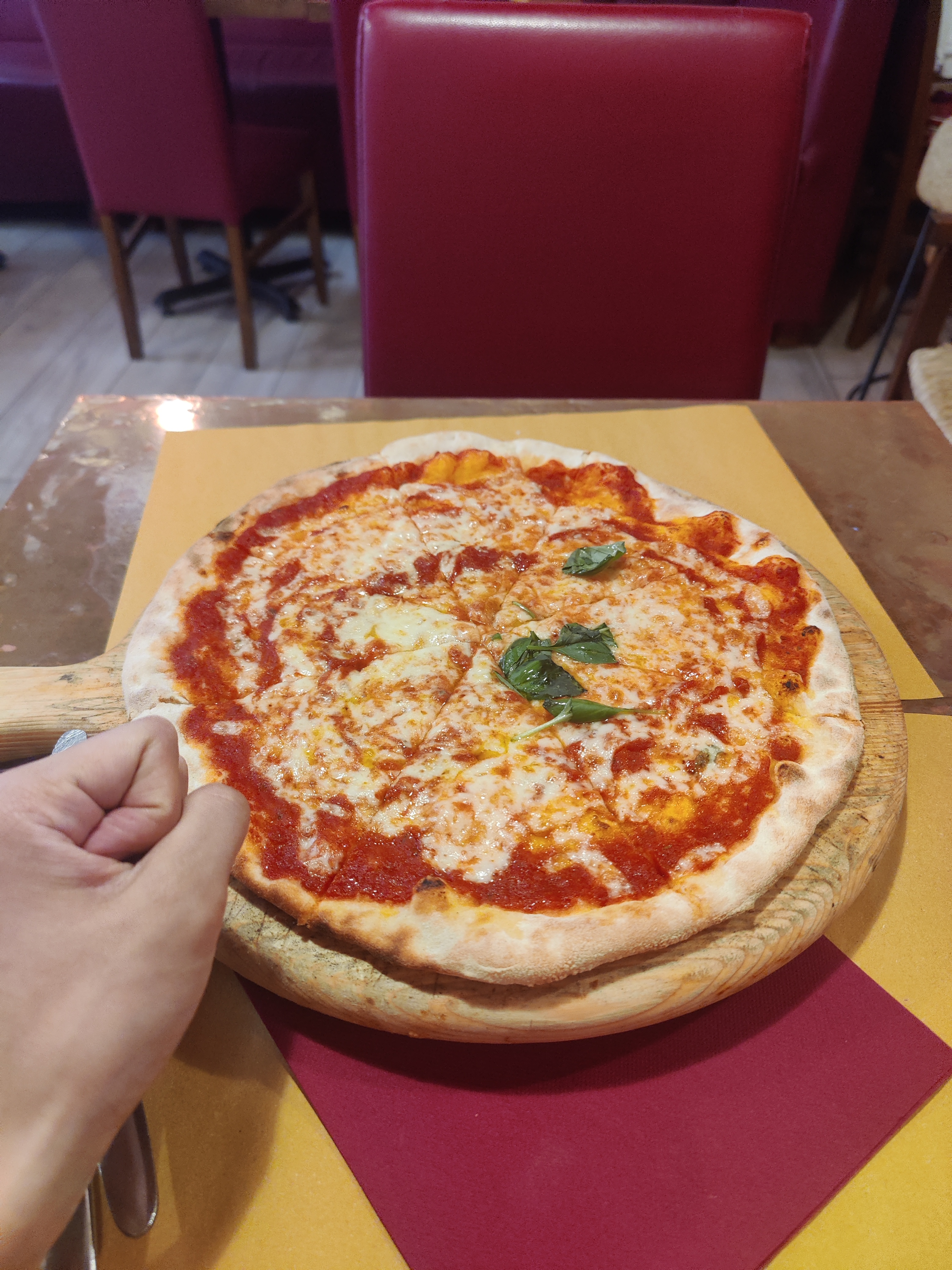 罗马的玛格丽特披萨