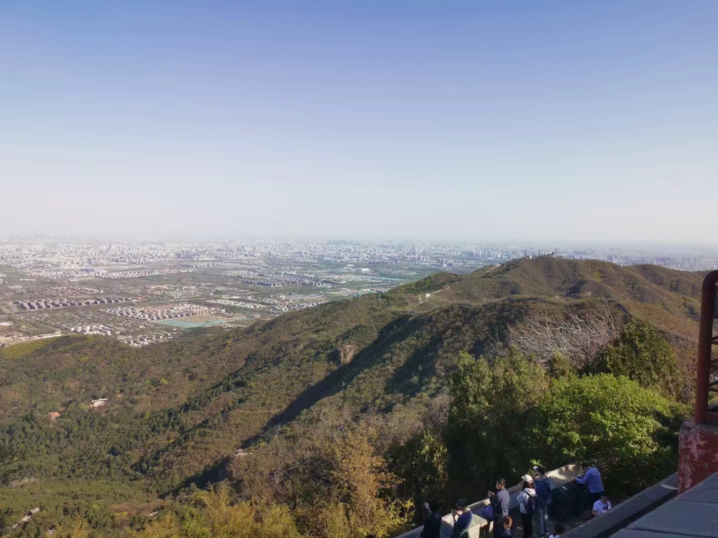 2022年4月16日，爬香山，梦开始的地方~~(*^▽^*)