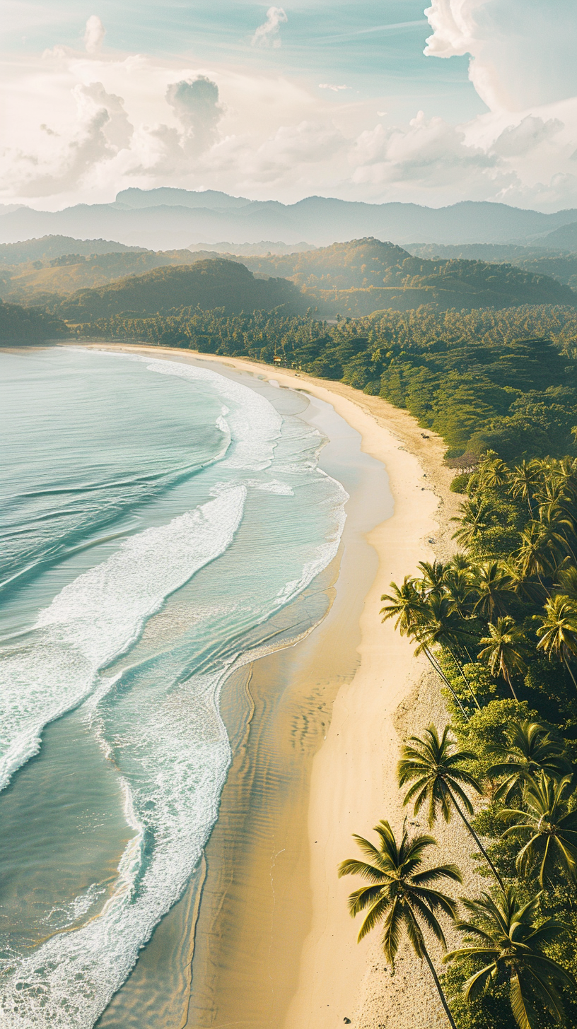 The beaches are quiet and beautiful, the mountains are rippling and the natural scenery is endless.