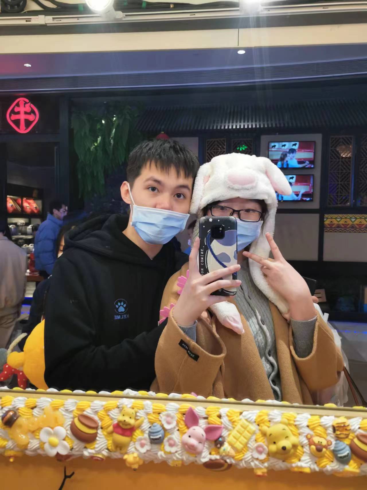 2022年最后一天一起逛商场