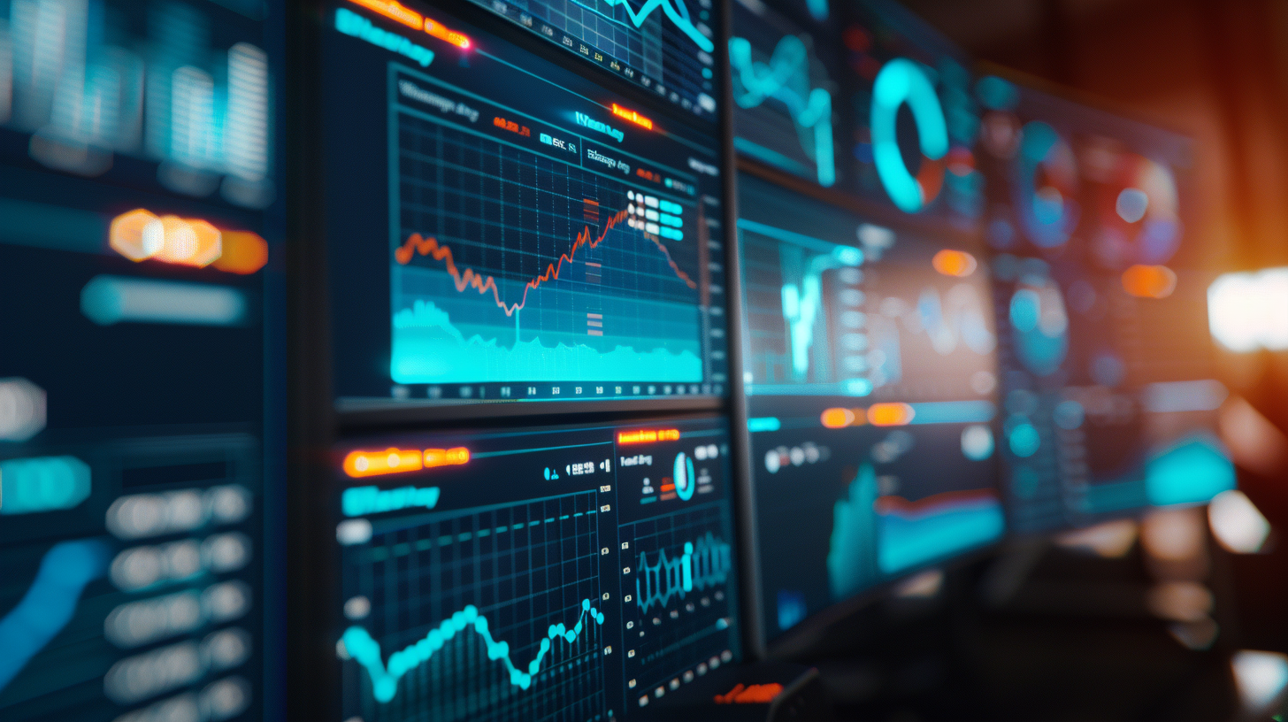 Screens fill trading rooms, charts sparkle with activity and markets smell busy.