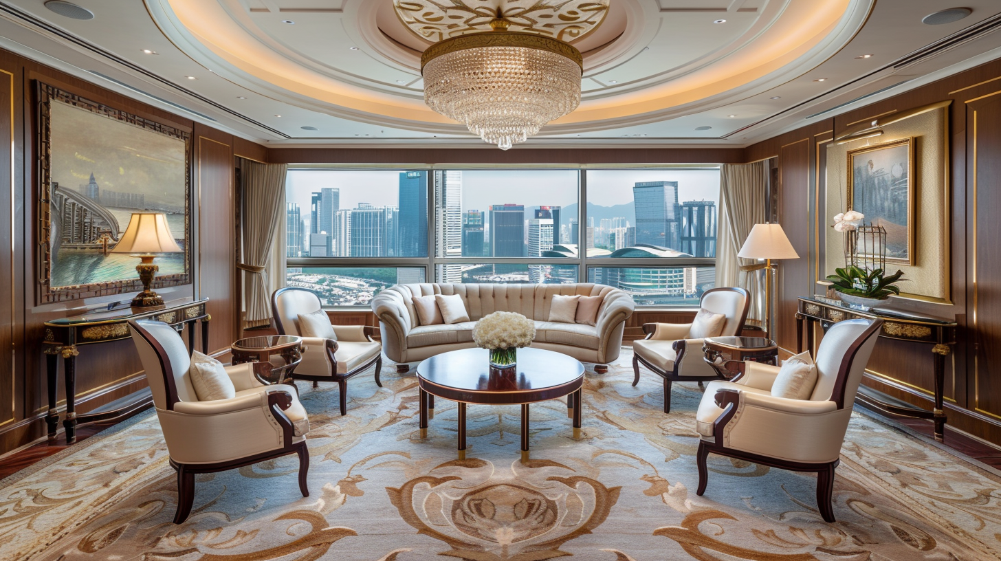 Pomegranate architecture, modern mix, spectacular scenery and atmosphere.