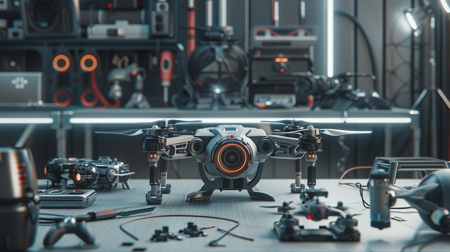 Drones collect scenarios, tools, technologies, and innovations.