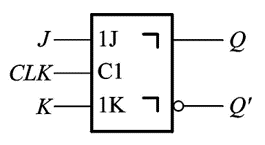 主从JK触发器逻辑符号