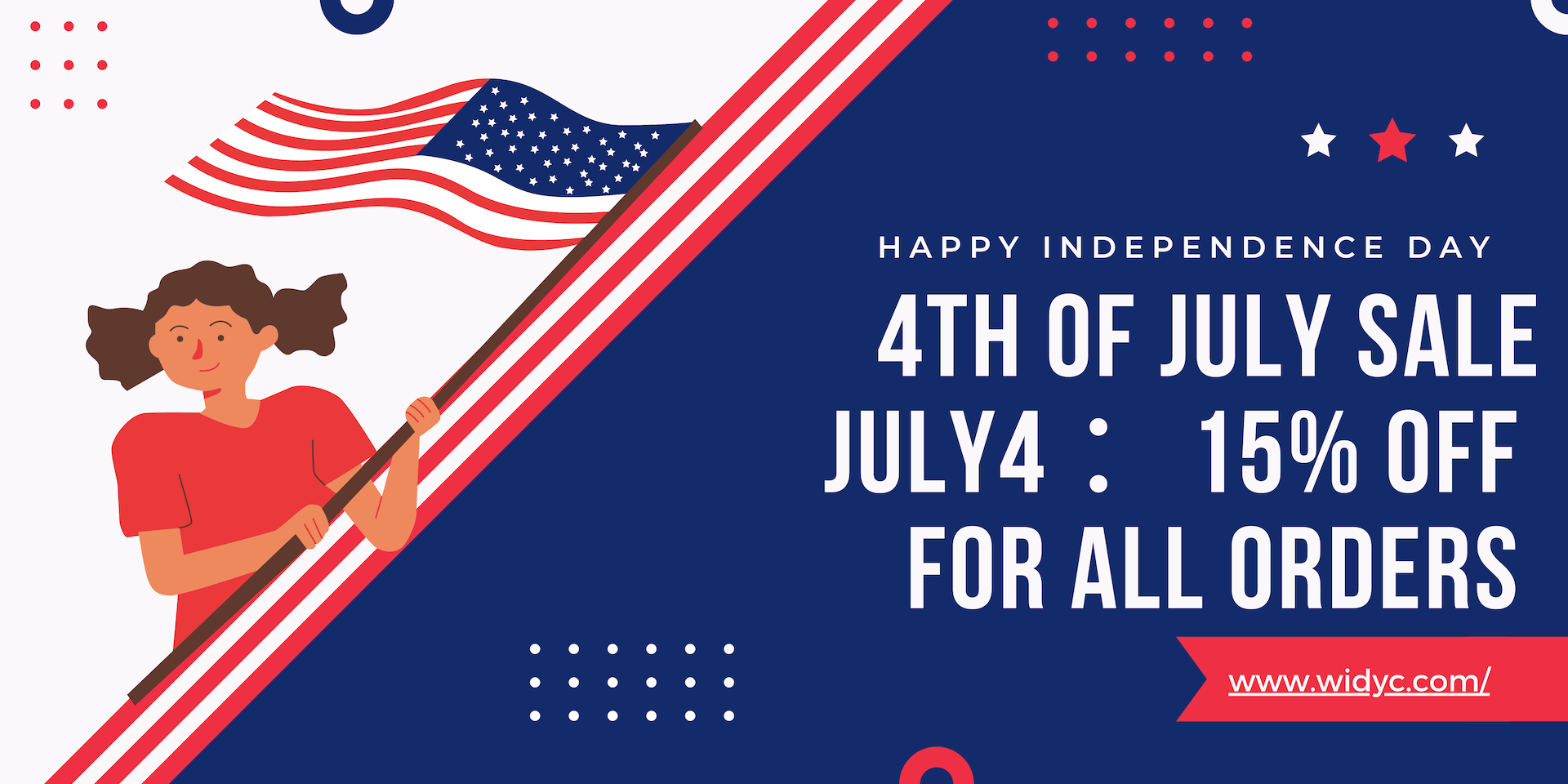 Blue White Illustration American Independence Day Banner.png