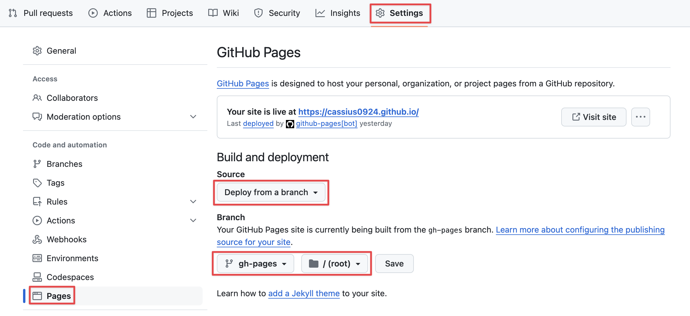 GitHub Pages