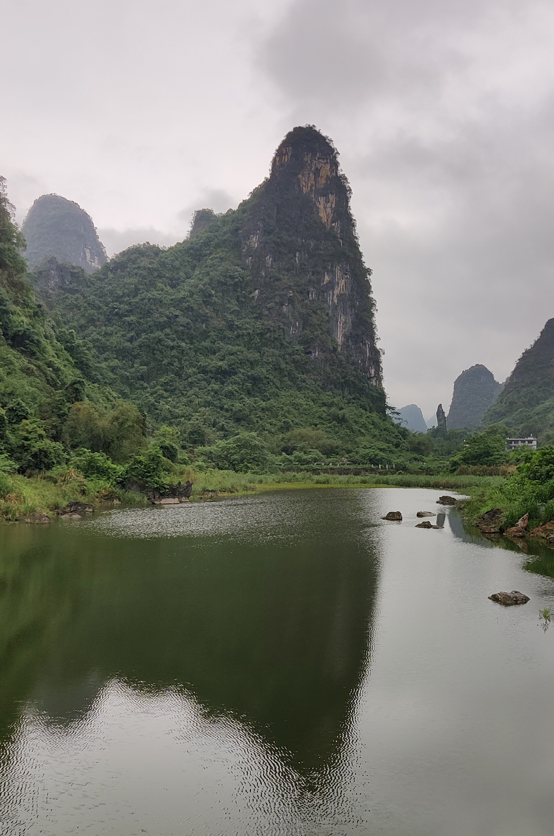 桥上风景