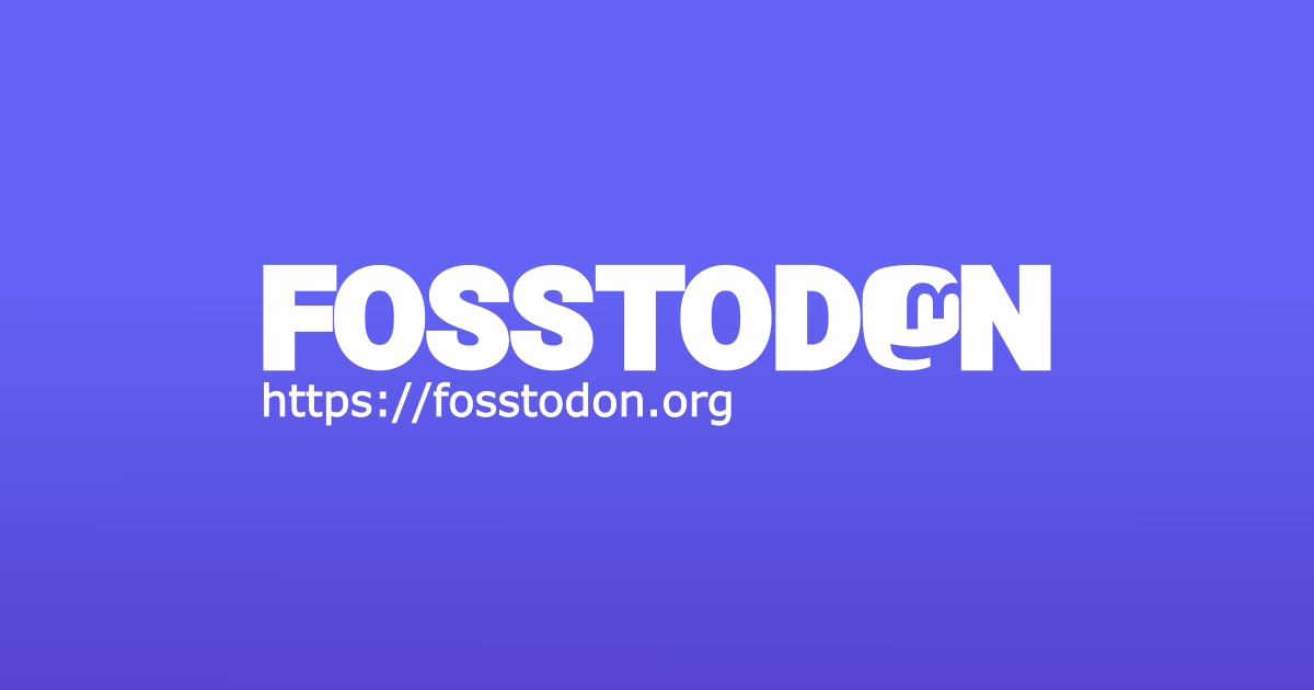 Fosstodon