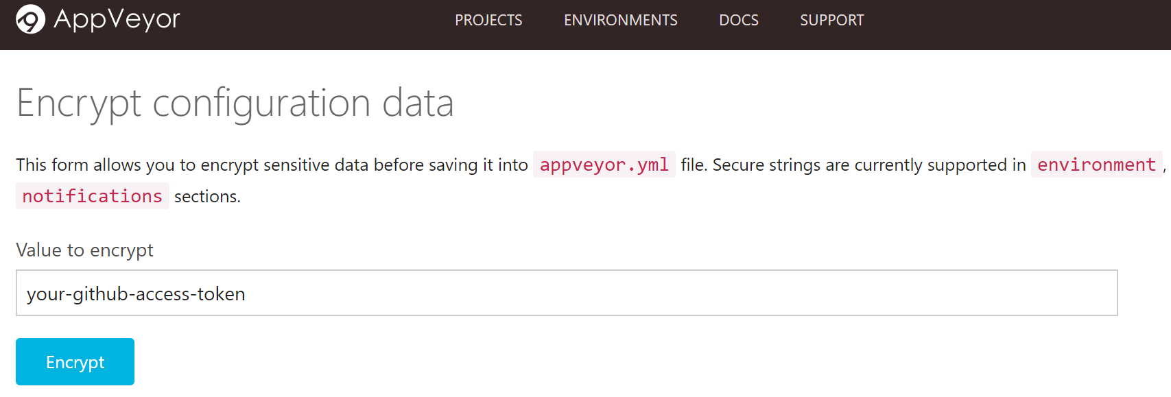 appveyor-encrypt.png