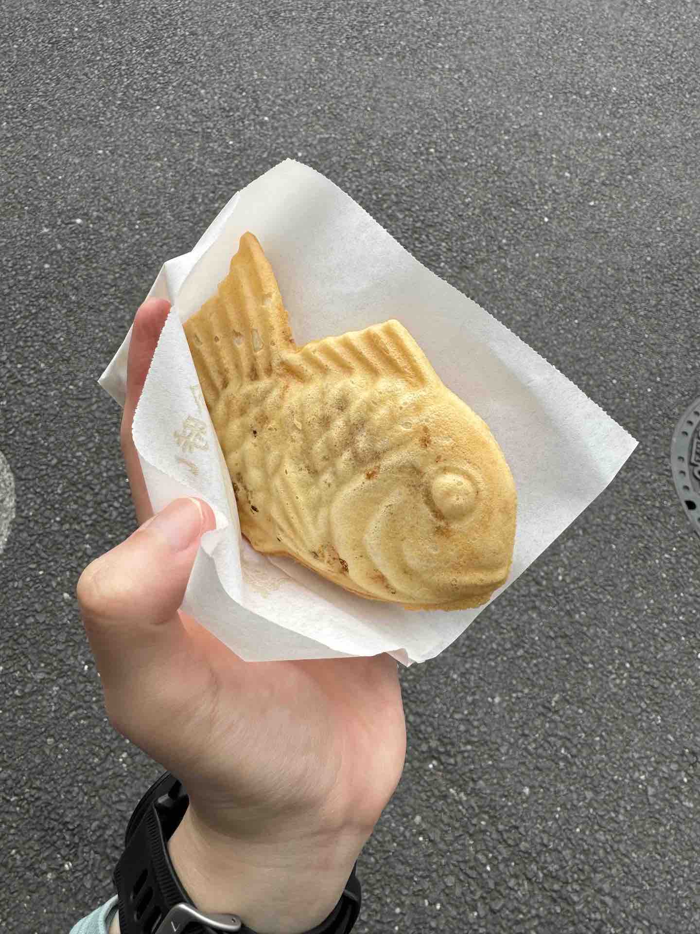 Taiyaki with Sweet Potato