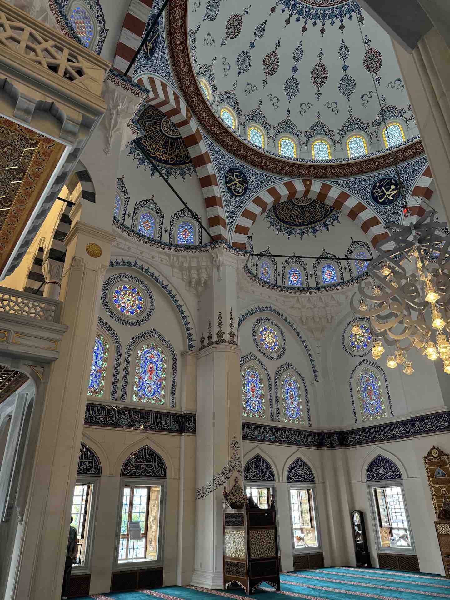 Interior of Tokyo Camii