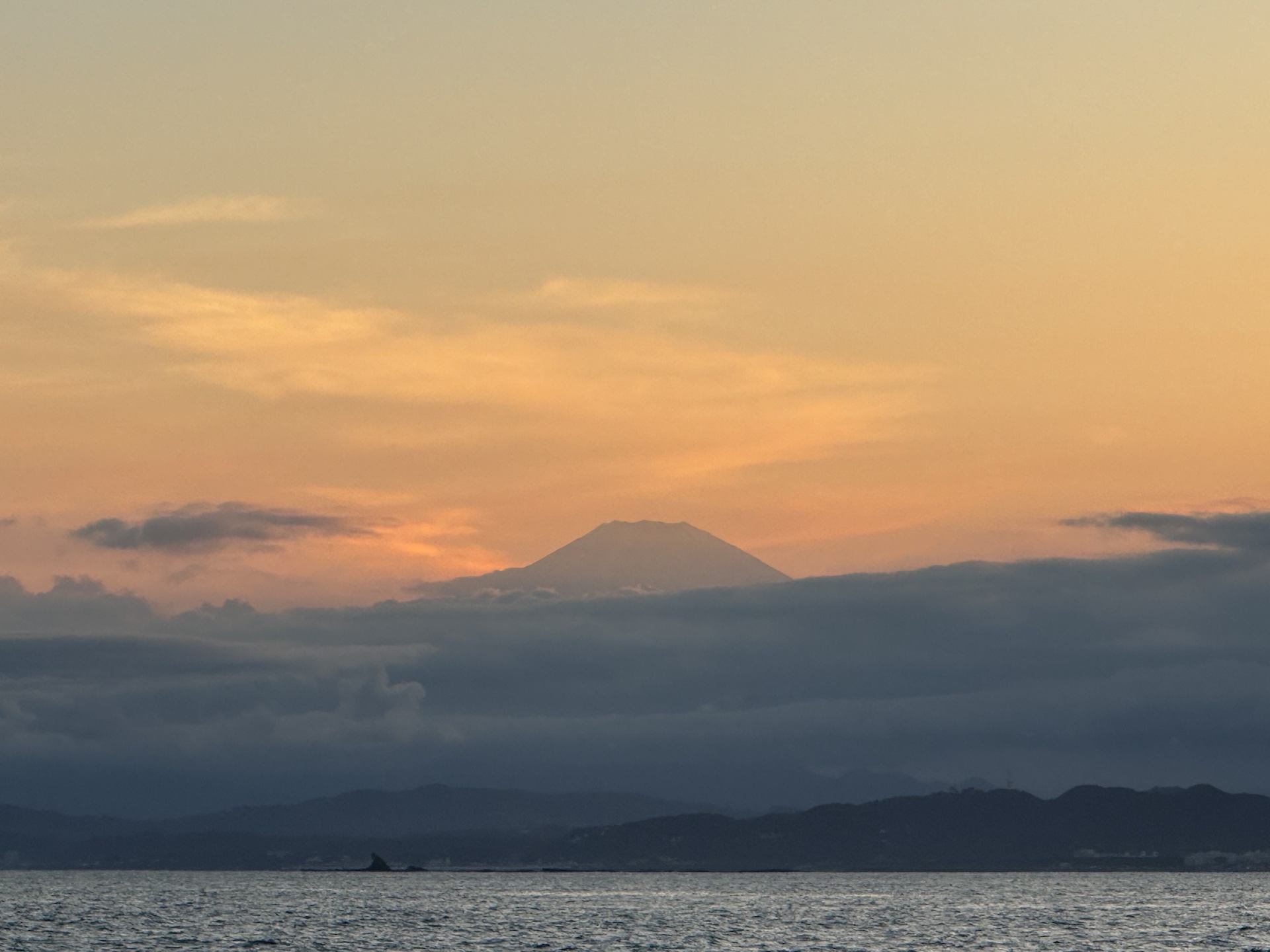 Mount Fuji from Enoshima