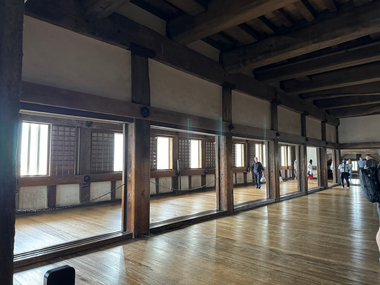 Inside Himeji Castle