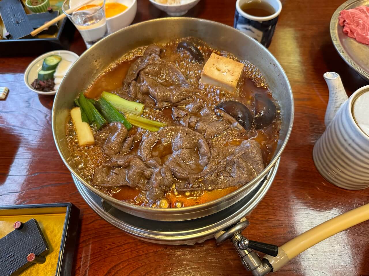 Sukiyaki at Harijuu