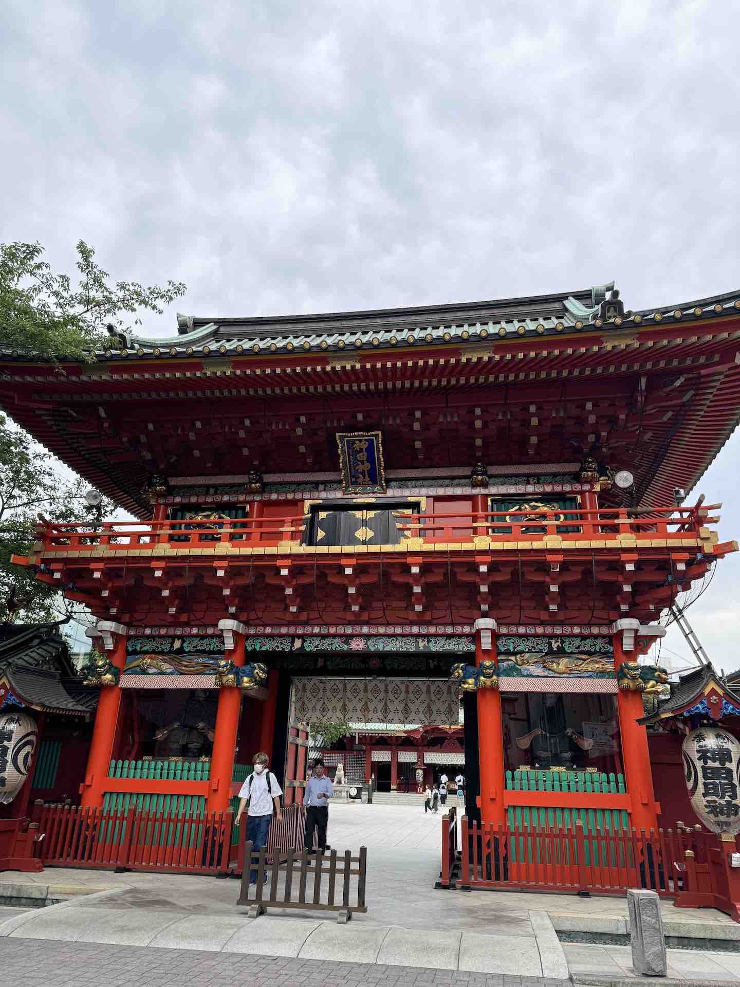 Entrance of the Kanda Myojin Shrine