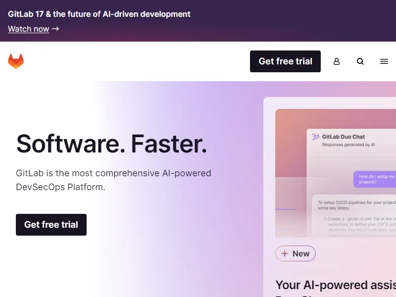 The most-comprehensive AI-powered DevSecOps platform | GitLab