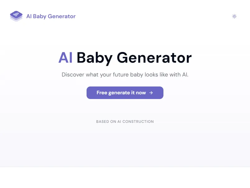 AI Baby Generator | Generate Your Future Baby Photos Using AI