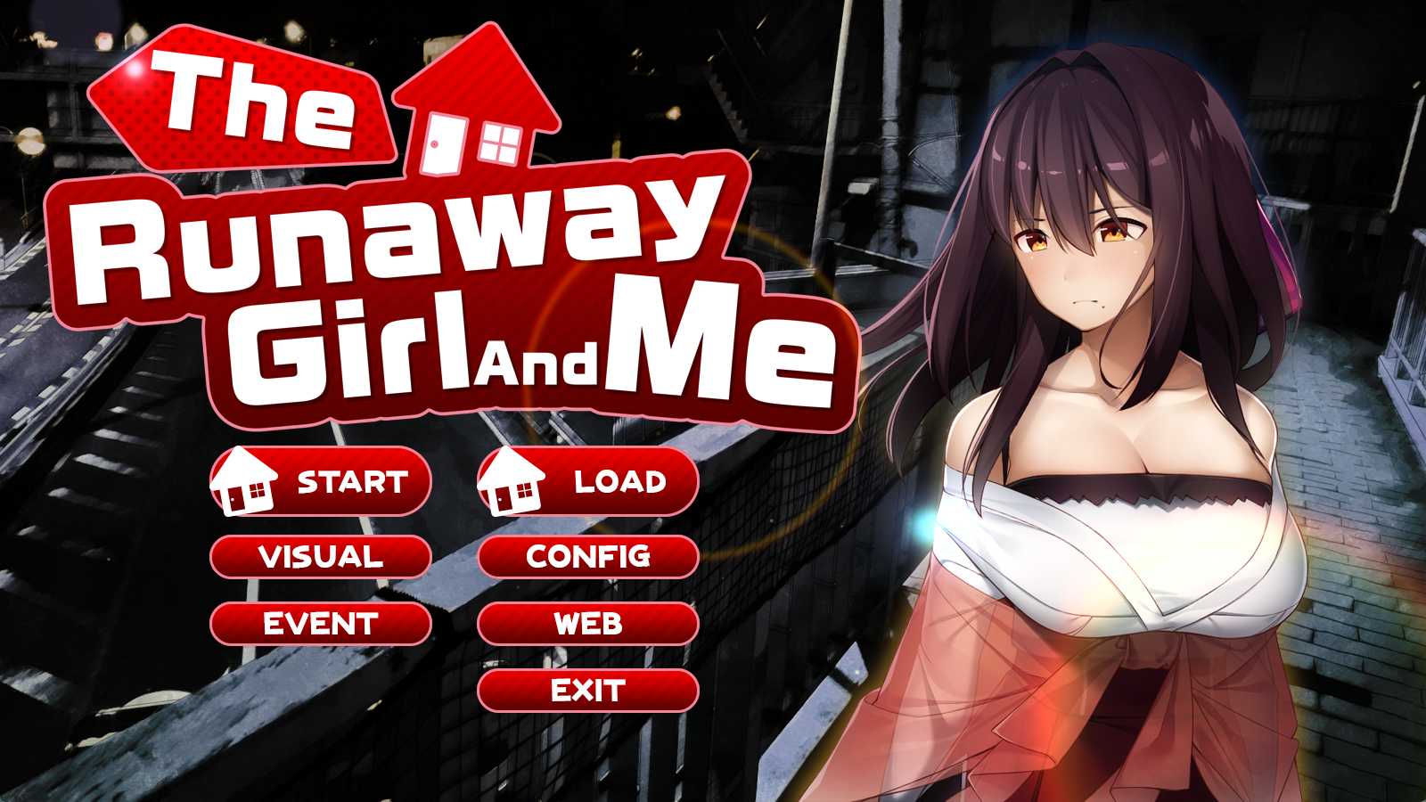 RJ356899 [レベル1]シロウト家出娘と俺 (RunawayGirl)