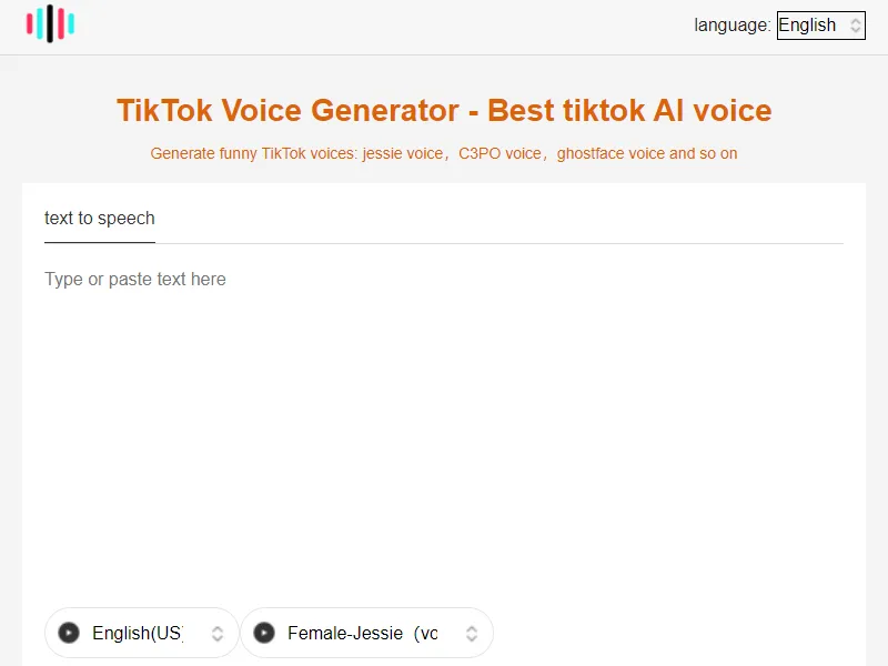 TikTok Voice Generator