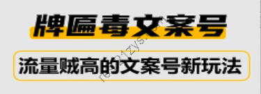 2023抖音快手毒文案新玩法，牌匾文案号，起号快易变现