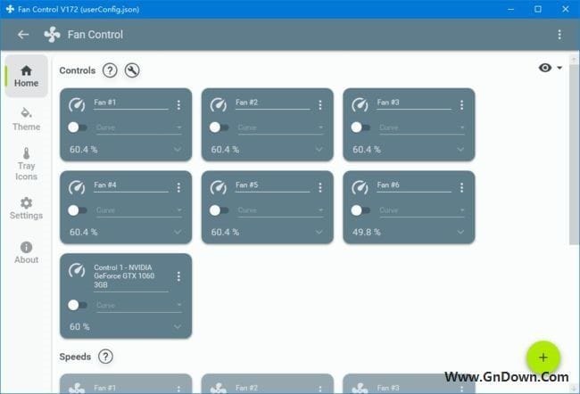 FanControl(电脑风扇转速控制软件) v172 免费版