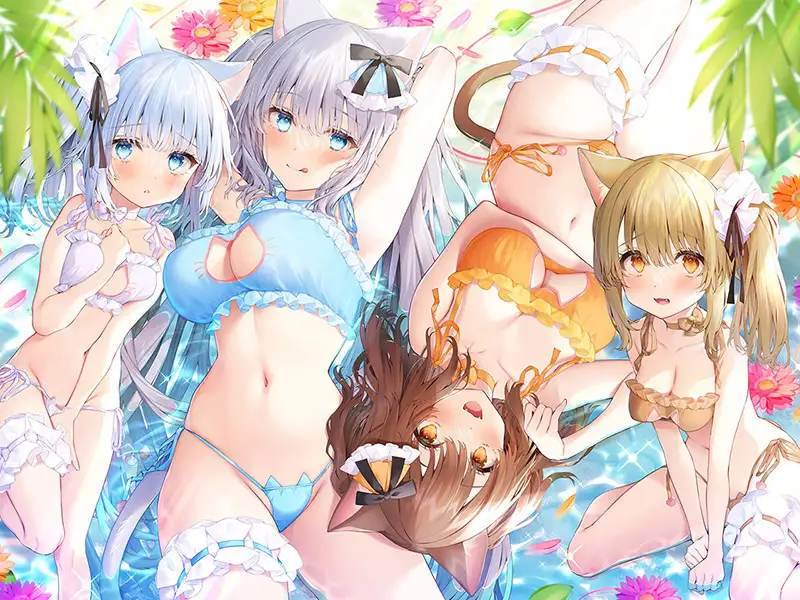 RJ360370 [パースペクティブ少女幻奏]耳舐めにゃんにゃん超天国 母娘ネコ×2の孕ませおねだり♪