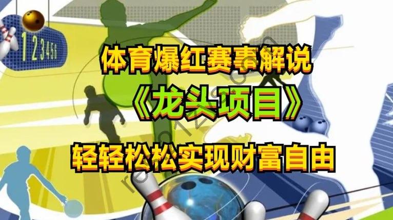 【体育爆红赛事解说】，玩法简单，小白一天就上手，轻松获取收益【揭秘】