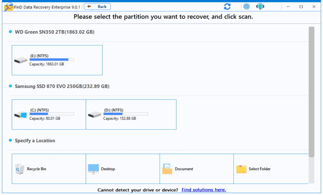 iFind Data Recovery(数据恢复软件) v9.0.1.0 便携版