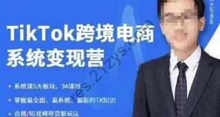 嘉伟《TiKToK跨境电商变现营》跨境电商系统传授TikTok玩法，从小白到高手，真正的电商实战课程