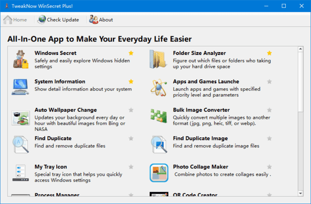 TweakNow WinSecret Plus!(系统优化软件) v5.5.3 便携版