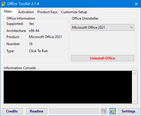 Microsoft Toolkit(微软Kms激活工具) v2.7.4 绿色版