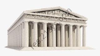 65款古代神庙寺庙废墟3D模型