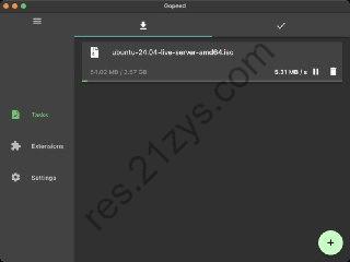 Gopeed v1.5.7（够快下载器）一款特别简洁的下载工具 支持http和磁力 自动更新Tracker