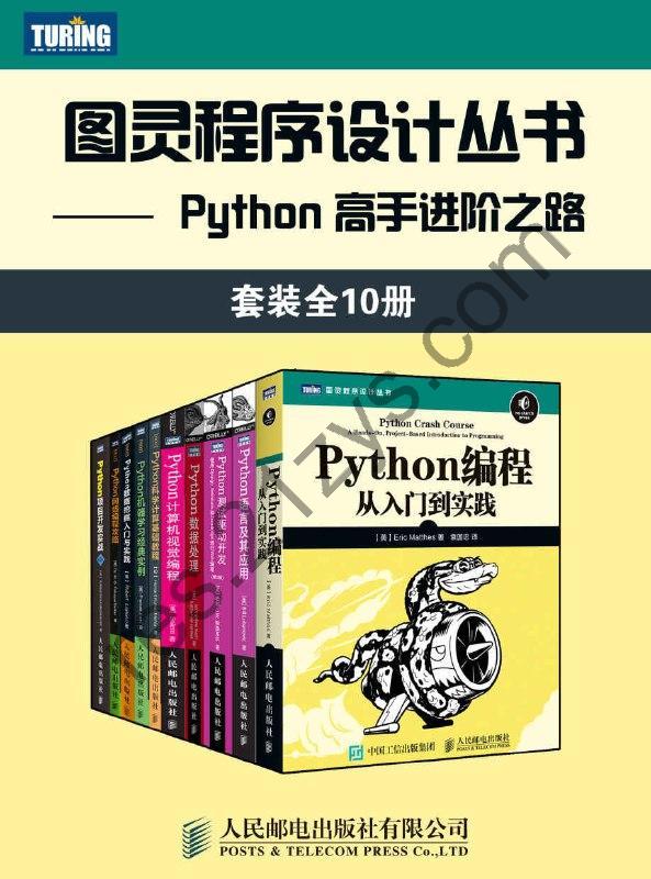 图灵程序设计丛书：Python 高手进阶之路（套装全10册）