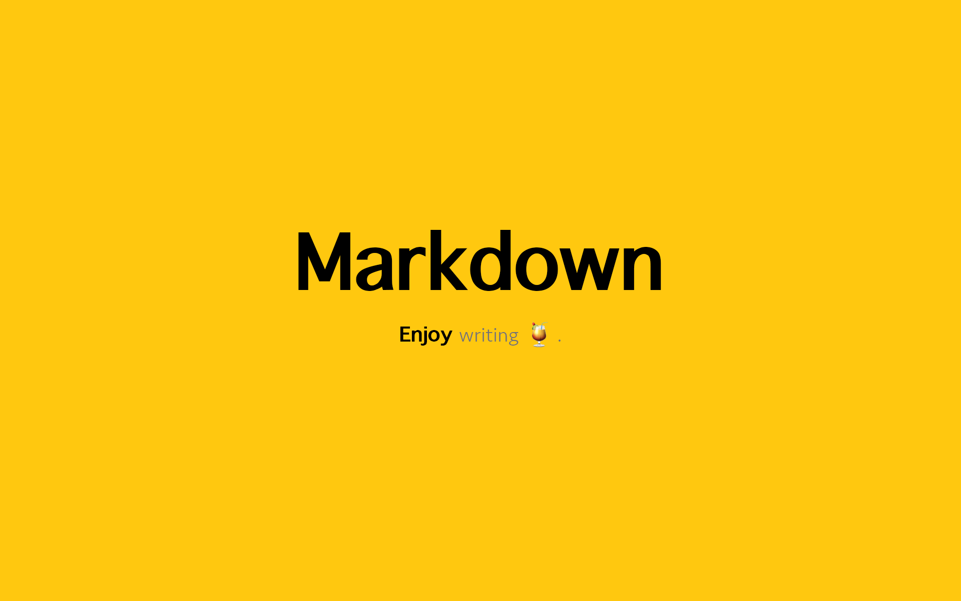 Markdown常用语法