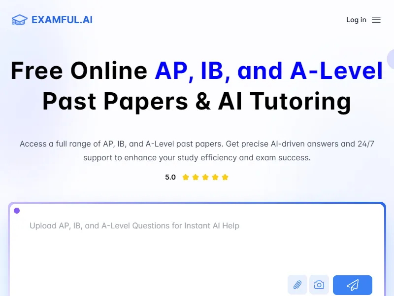 ExamFul.ai: Free Online AP, IB, and A-Level Past Papers & AI Tutoring