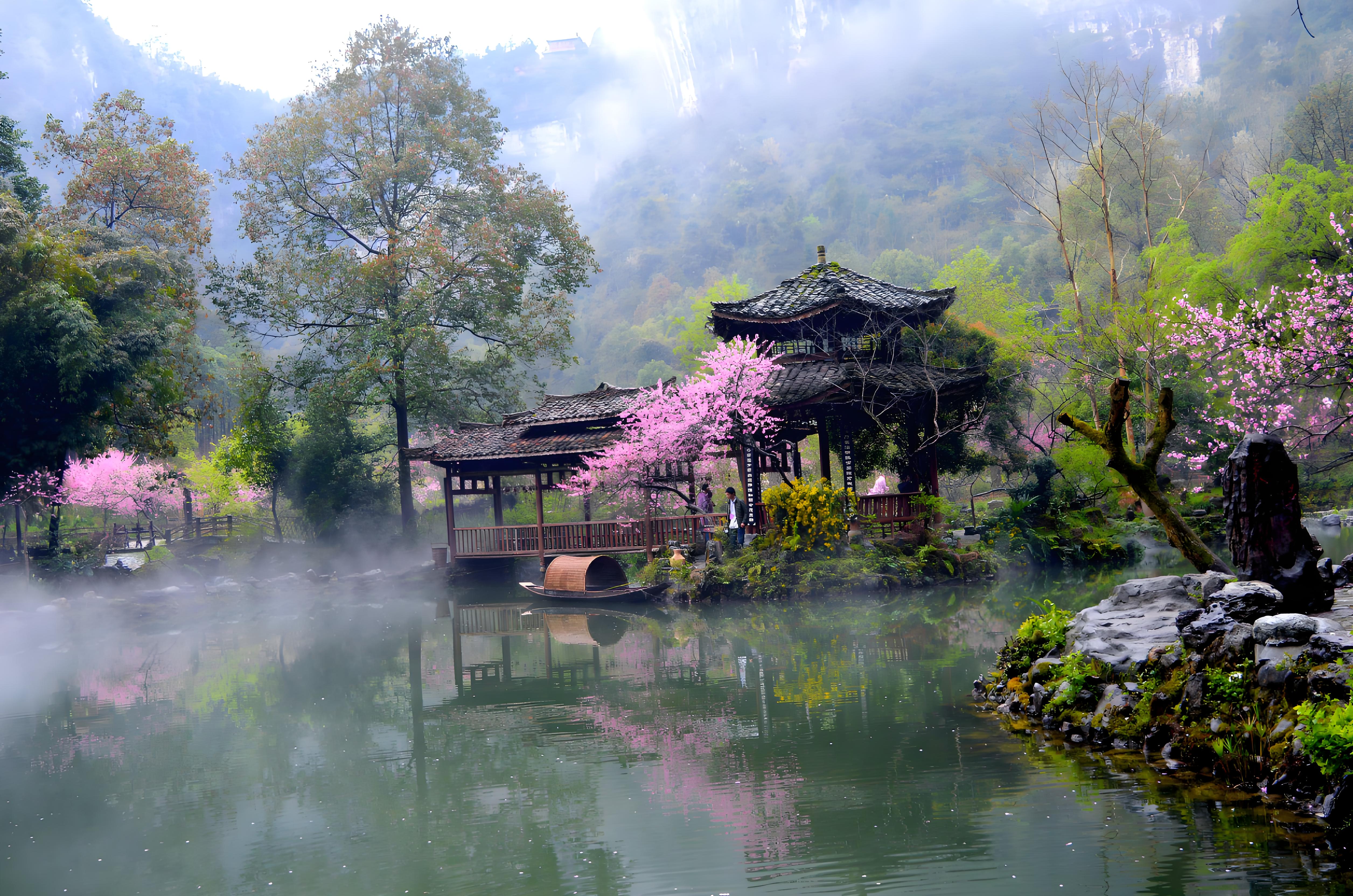 A National Character:The land of Peach Blossom in the U.K.